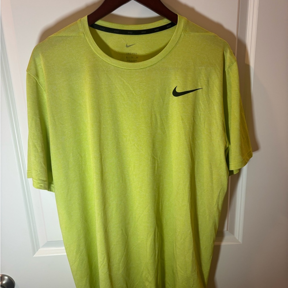 Nike Yellow Short Sleeve Tee